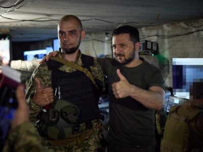 Глава держави відвідав передові позиції українських військ на Запоріжжі  