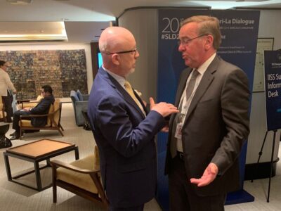 Глави Міноборони України та Німеччини обговорили ситуацію на фронті та співпрацю  