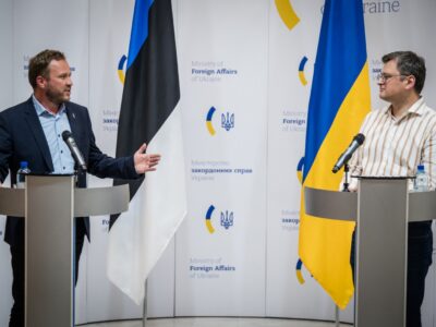 Дмитро Кулеба обговорив з естонським колегою майбутній вступ України до НАТО  