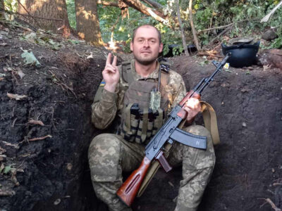 На війні ми з будівельників та фермерів перетворилися на воїнів, здатних розбити ворога, — солдат Владислав Бражник  