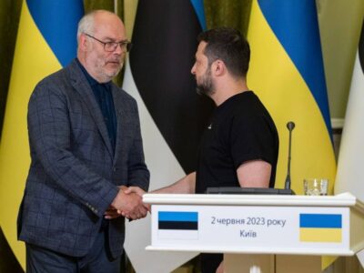 Президенти України та Естонії обговорили створення спільних оборонних виробництв в Україні  