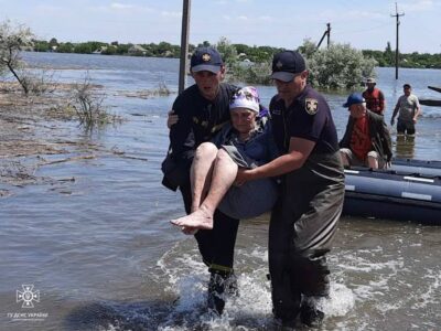 Частина населених пунктів на Миколаївщині залишаються затопленими через підрив дамби Каховської ГЕС  