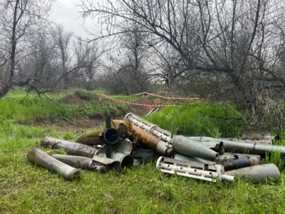 Минулого тижня сапери НГУ обстежили 1400 га й знешкодили 58 вибухонебезпечних предметів  