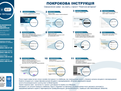 Вінниччина шукає кандидатів на посаду помічників ветерана  