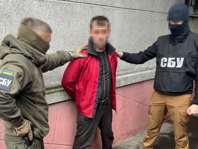 Затримано агента фсб, який «наводив» російські С-300 на передові позиції Сил оборони під Бахмутом  