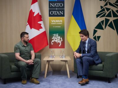 Вдячний Джастіну Трюдо і Канаді за посилення наших воїнів бронетехнікою — Президент України  