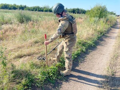 Сапери Держспецтрансслужби продовжують розміновувати Миколаївщину  