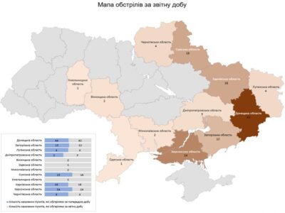 92 об’єкти інфраструктури були атаковані армією рф за минулу добу  