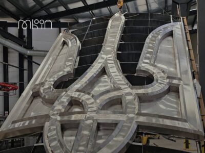 Новий Тризуб на «Батьківщині-матері» виготовлять з європейської сталі  