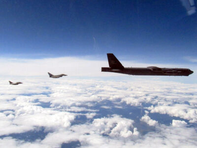 У повітряному просторі Естонії стратегічні бомбардувальники США провели навчання  