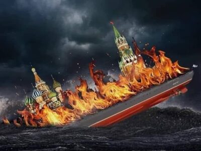 Моряки вмс рф отримали українське «привітання» зі святом  