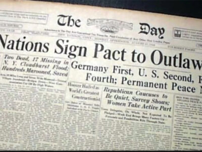 Агресивна війна не може бути інструментом національної політики:  до 95-річчя Пакту Бріана — Келлоґа  