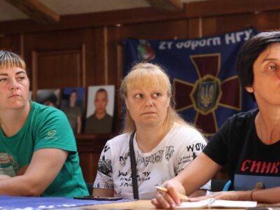 У Координаційному штабі відбулася зустріч з об’єднанням родин військовослужбовців Нацгвардії  