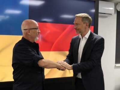 Олексій Резніков зустрівся із Федеральним міністром фінансів Німеччини Крістіаном Лінднером  