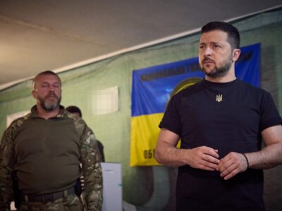 Президент України відвідав бригади, які ведуть наступальні дії на Мелітопольському напрямку