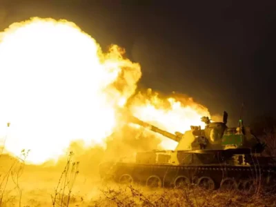 Артилеристи показали, як «вполювали» російську гармату «Гіацинт-Б»  