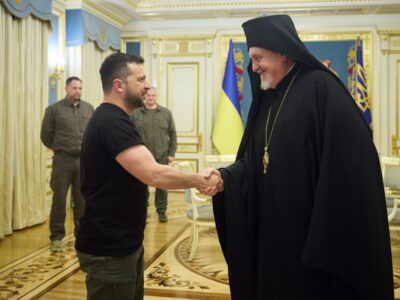 Володимир Зеленський зустрівся з представником Вселенського Патріархату