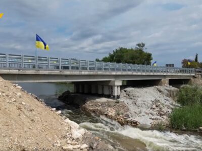 Підрозділ Держспецтрансслужби побудував міст на півдні України  