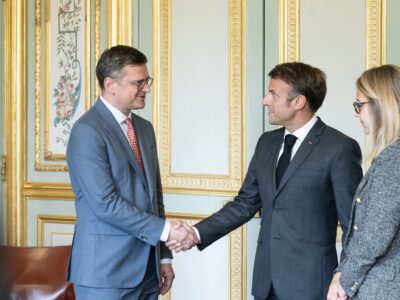 Міністр закордонних справ України провів зустріч із Президентом Франції  
