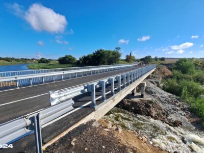 Побудували ще один міст — через річку Інгулець завдяки донорам UNITED24  