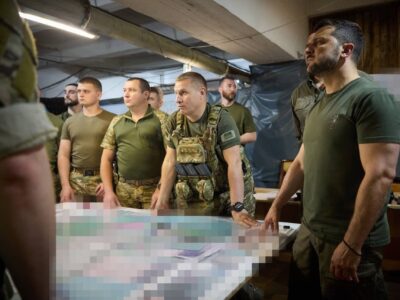 Володимир Зеленський подякував воїнам 80-ї бригади ДШВ за успіхи на передовій