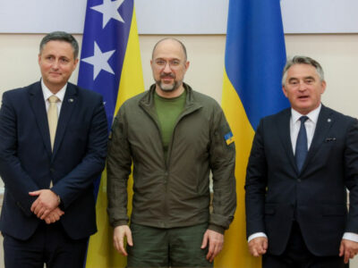 Денис Шмигаль та керівництво Президії Боснії і Герцеговини обговорили допомогу в розмінуванні та реабілітації поранених військових  
