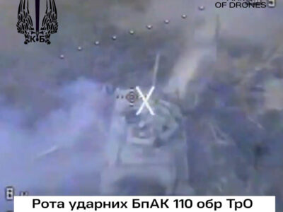 На Запорізькому напрямку українські воїни знищили ворожий танк Т-72  