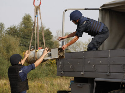З початку широкомасштабного вторгнення рф піротехники знешкодили понад 3 тисячі авіаційних бомб  