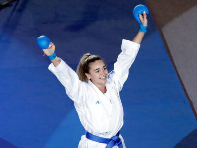 Представниця ЗСУ Анжеліка Терлюга виборола «золото» на етапі Прем’єр-ліги Karate1 в Ірландії  