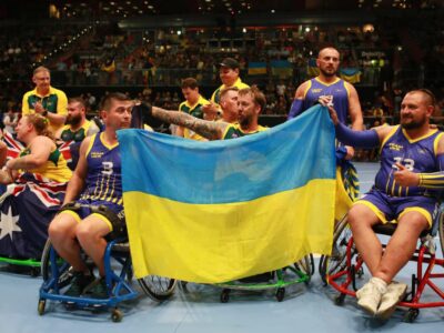 Українці на «Іграх Нескорених» в баскетболі на візках перемогли команду з Австралії  
