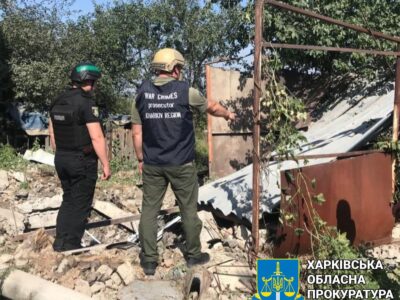 Прокурори задокументували наслідки російських обстрілів Харківщини  
