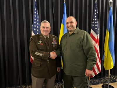 Рустем Умєров привітав генерала Марка Міллі з успішним завершенням терміну його каденції  