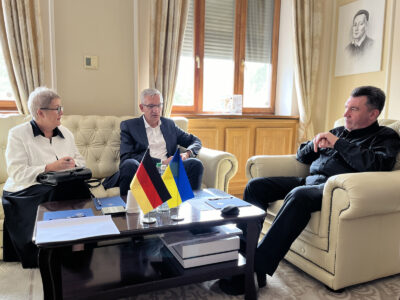 Секретар РНБО Олексій Данілов зустрівся з послом Німеччини в Україні Мартіном Єґером  