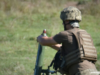На Сумщині відбулися навчально-бойові стрільби мінометних розрахунків  