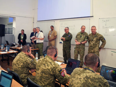 ЛитПолУкрбриг провела для українських військових тренування з кібербезпеки  