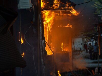 Війська рф вночі тричі обстріляли Нікопольщину з важкої артилерії  