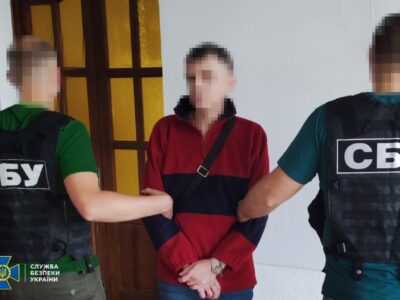 Затримано чоловіка, який передавав ворогу детальні план-схеми блокпостів на Чернігівщині  