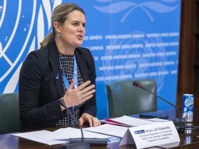 Спецдоповідачка ООН з питань катувань продовжує приймати свідчення про тортури в російському полоні  