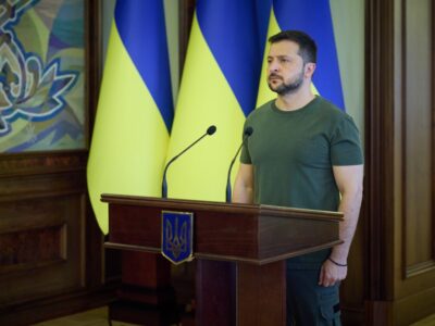 Володимир Зеленський: Українські дрони та ракети поступово знищують російський флот  