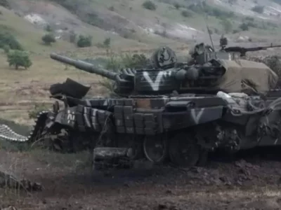 За день у ворога — мінус 6 танків на Бахмутському напрямку  