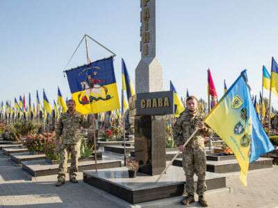Харківські тероборонці вшанували полеглих побратимів  