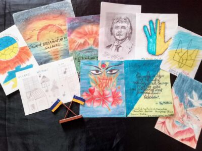 Індійські діти підтримують Україну  