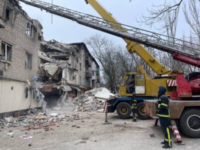Кількість загиблих внаслідок російського ракетного обстрілу в Селидовому зросла до трьох