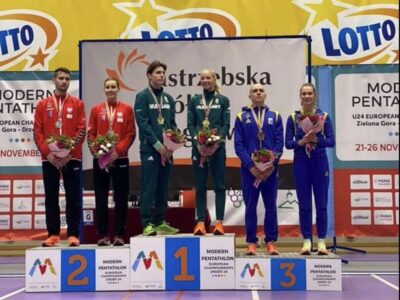 Армійці Ольга Клуннікова та Максим Агарушев — призери молодіжного чемпіонату Європи з сучасного пʼятиборства  