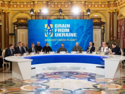 Володимир Зеленський узяв участь у другому міжнародному саміті ініціативи Grain from Ukraine  
