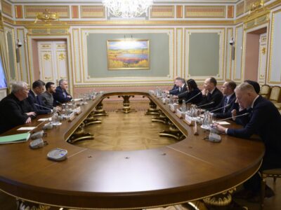 Президент України провів зустріч зі спікерами та представниками парламентів іноземних держав  