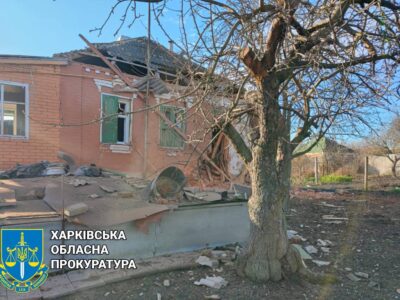 На Харківщині внаслідок ворожого обстрілу поранено трьох мирних жителів  