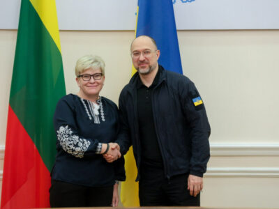 Оборонні можливості, енергетичну безпеку та відновлення обговорили прем’єр-міністри України та Литви  