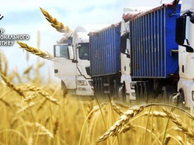 Окупанти продовжують вивозити українське зерно з ТОТ