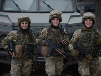 Українська армія — перша армія в історії людства, котра має стільки жінок, які боронять свою державу  